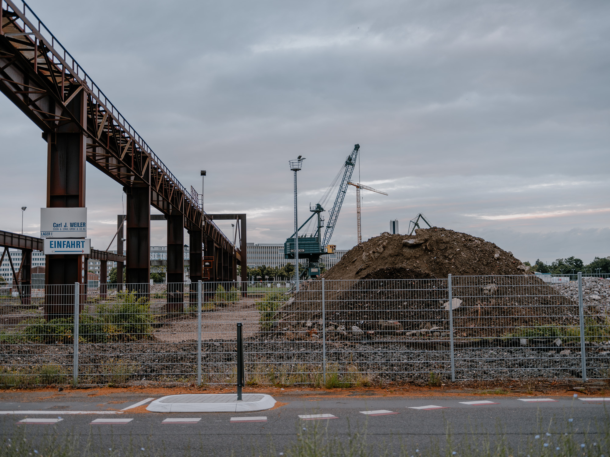 Deutzer Hafen im Juli 2024