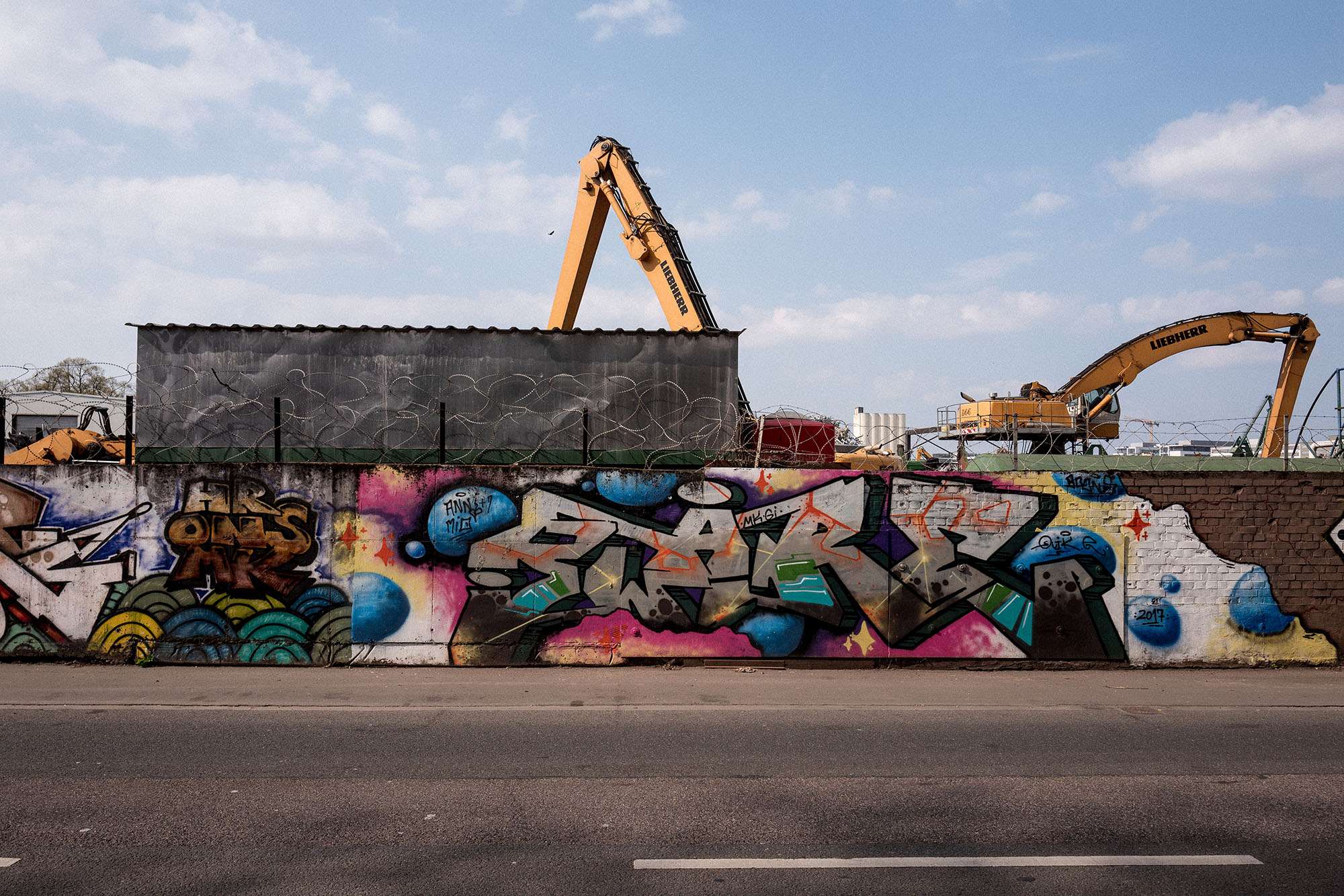Theo Steil im Deutzer Hafen, 2016